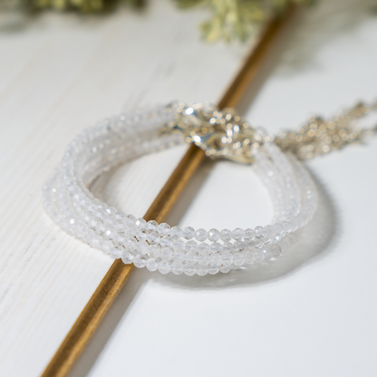 Clear Quartz Anklet – Natural Crystal Healing &amp; Energy Jewelry