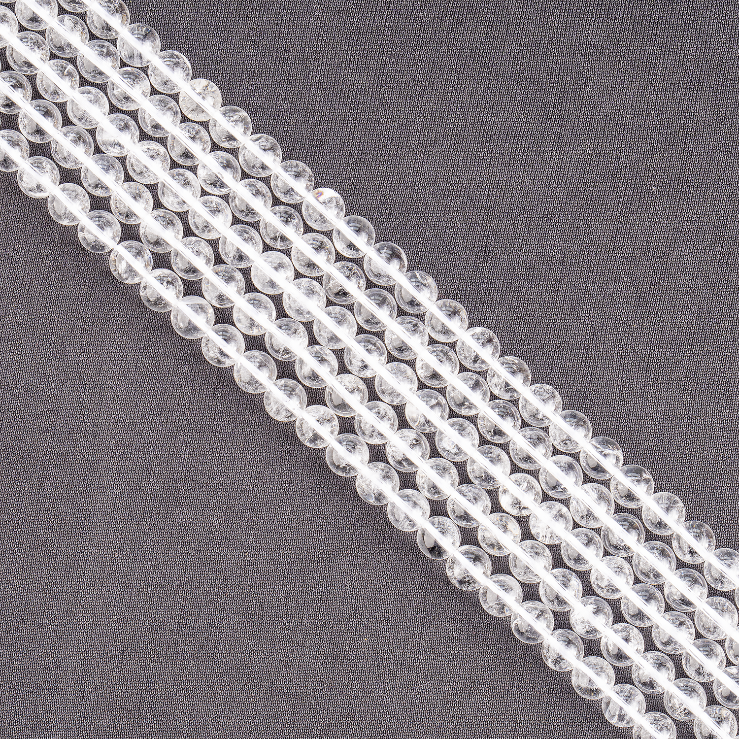 Crystal Quartz Beads, Natural Round Crystal Beads 4mm to 16mm.  DestGlow