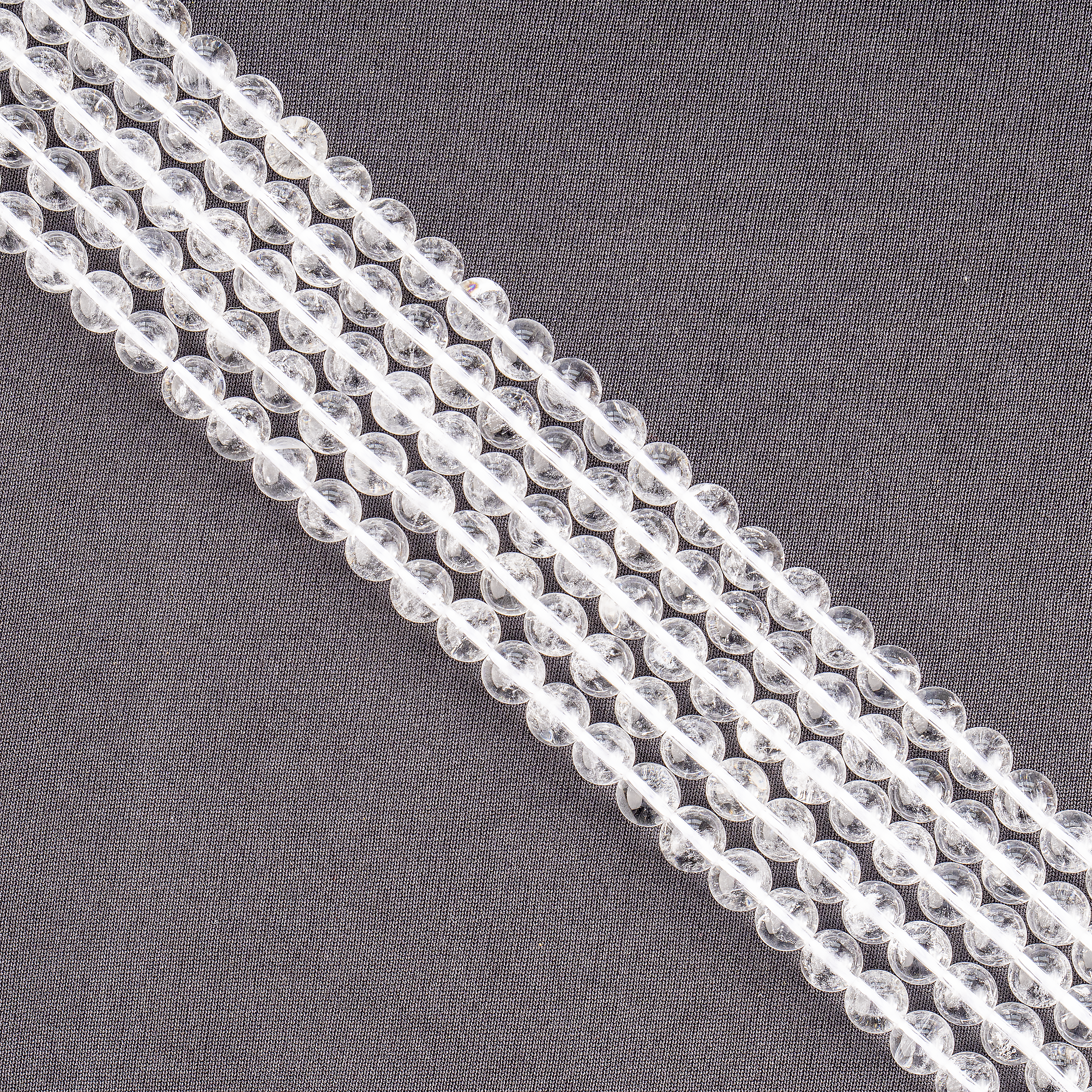 Crystal Quartz Beads, Natural Round Crystal Beads 4mm to 16mm.  DestGlow