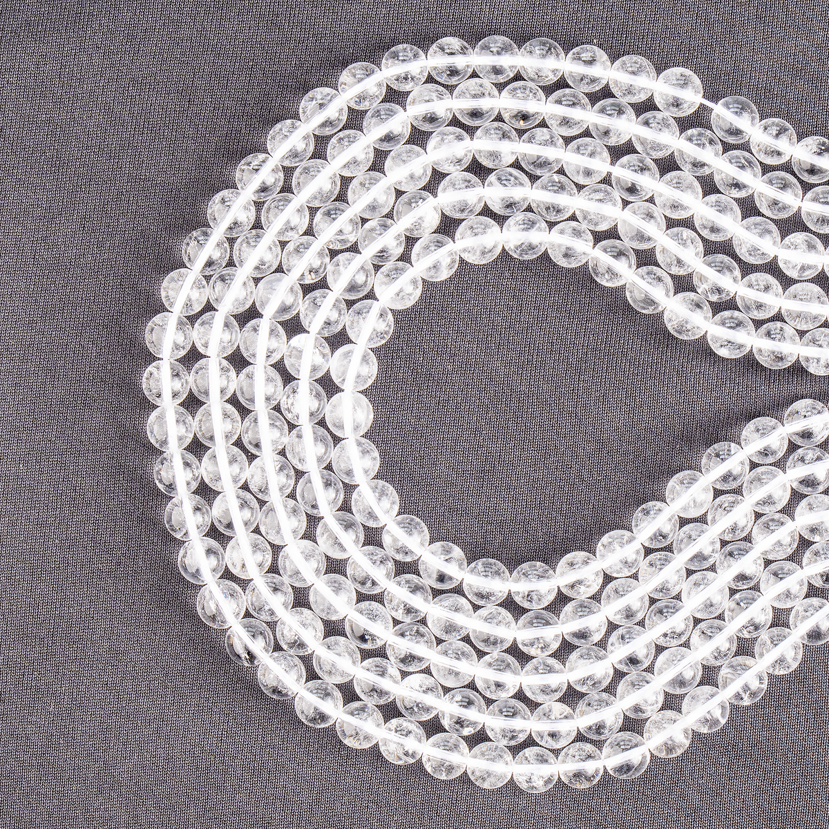 Crystal Quartz Beads, Natural Round Crystal Beads 4mm to 16mm.  DestGlow