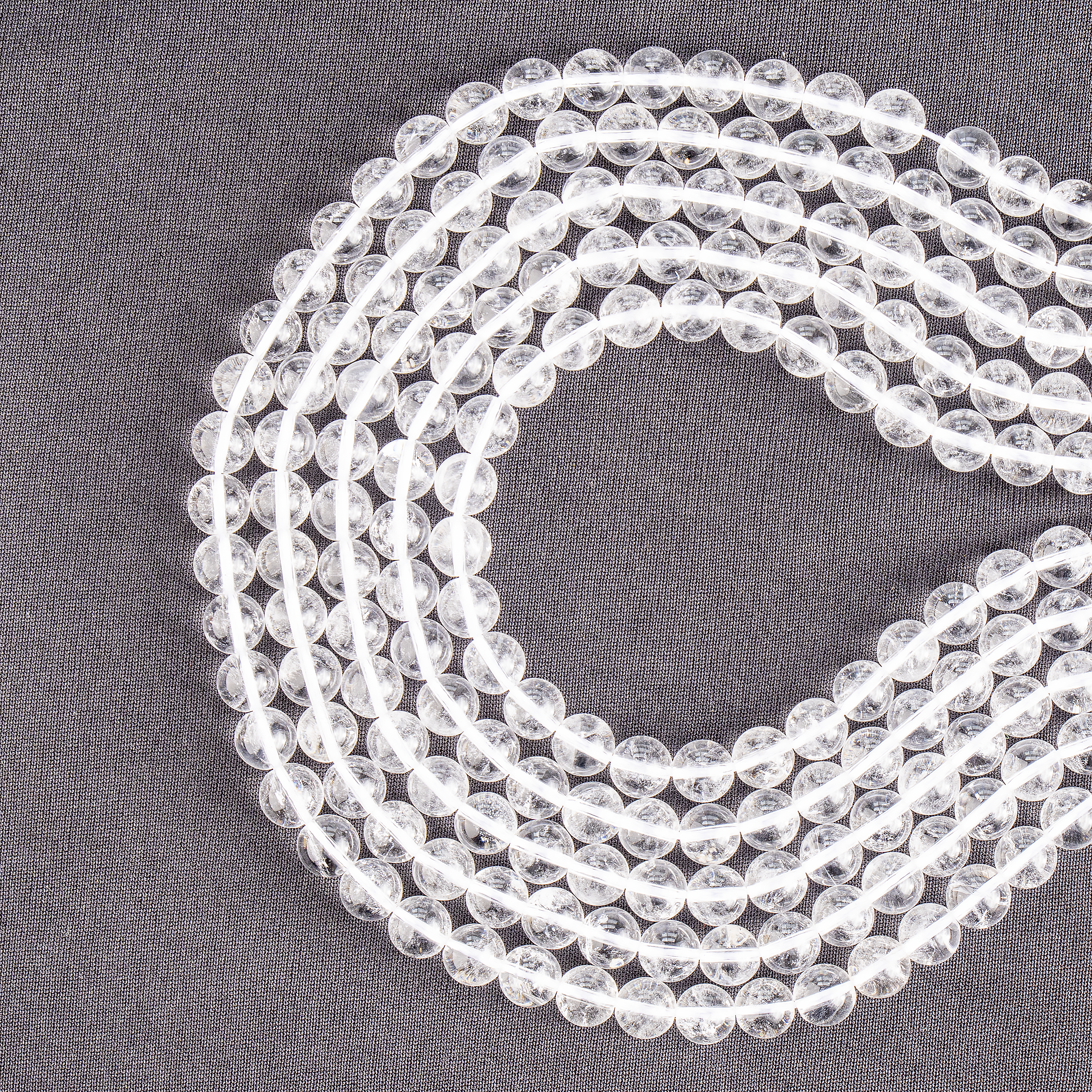 Crystal Quartz Beads, Natural Round Crystal Beads 4mm to 16mm.  DestGlow
