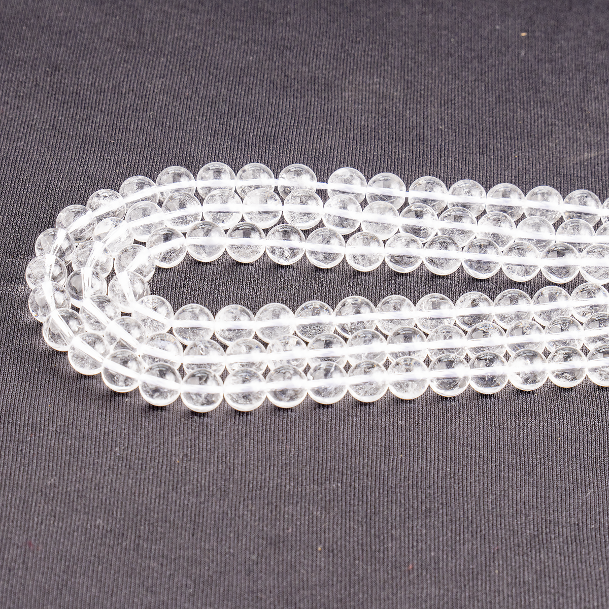 Crystal Quartz Beads, Natural Round Crystal Beads 4mm to 16mm.  DestGlow