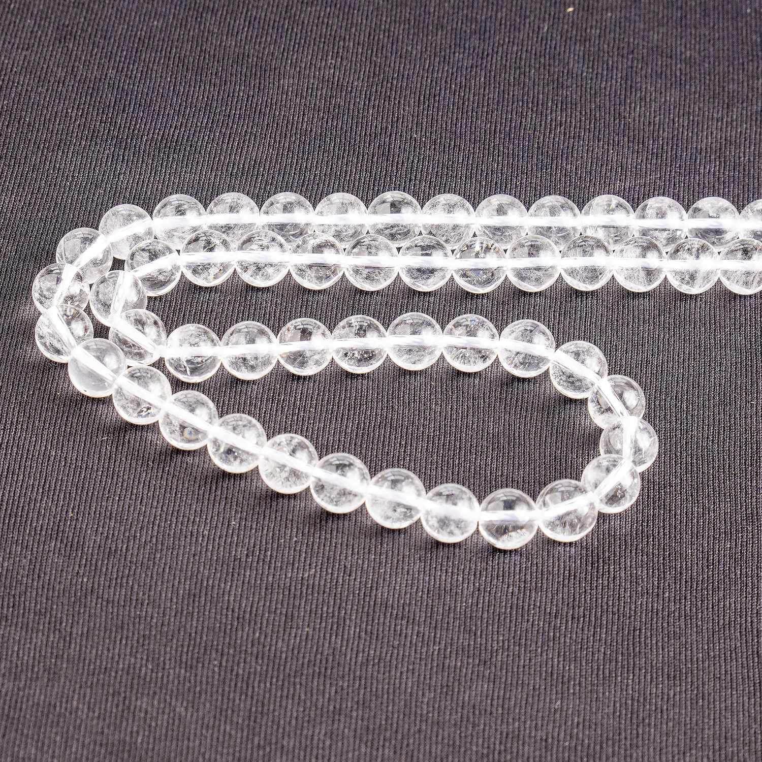 Crystal Quartz Beads, Natural Round Crystal Beads 4mm to 16mm.  DestGlow