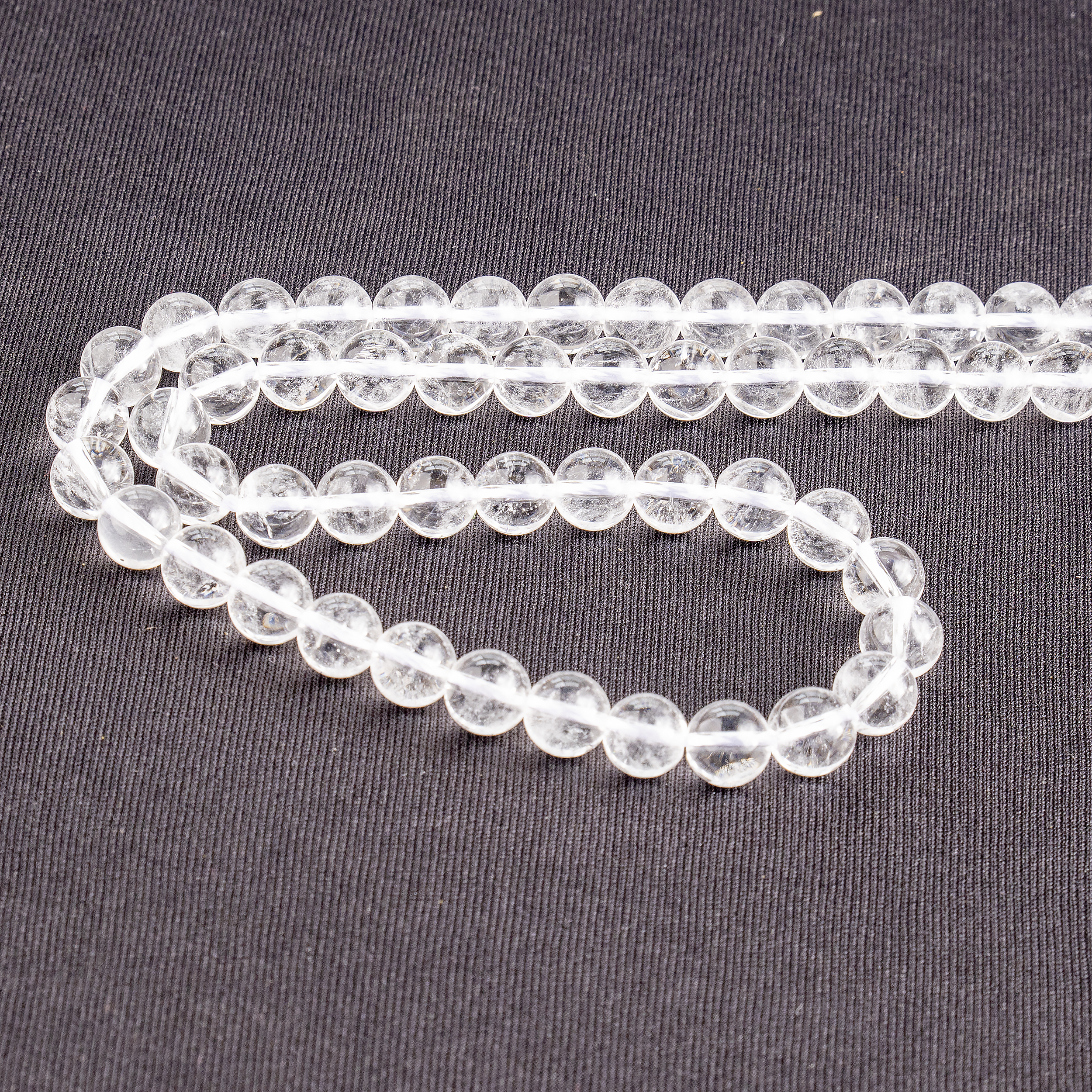 Crystal Quartz Beads, Natural Round Crystal Beads 4mm to 16mm.  DestGlow