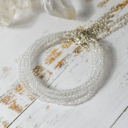 Clear Quartz Anklet – Natural Crystal Healing &amp; Energy Jewelry