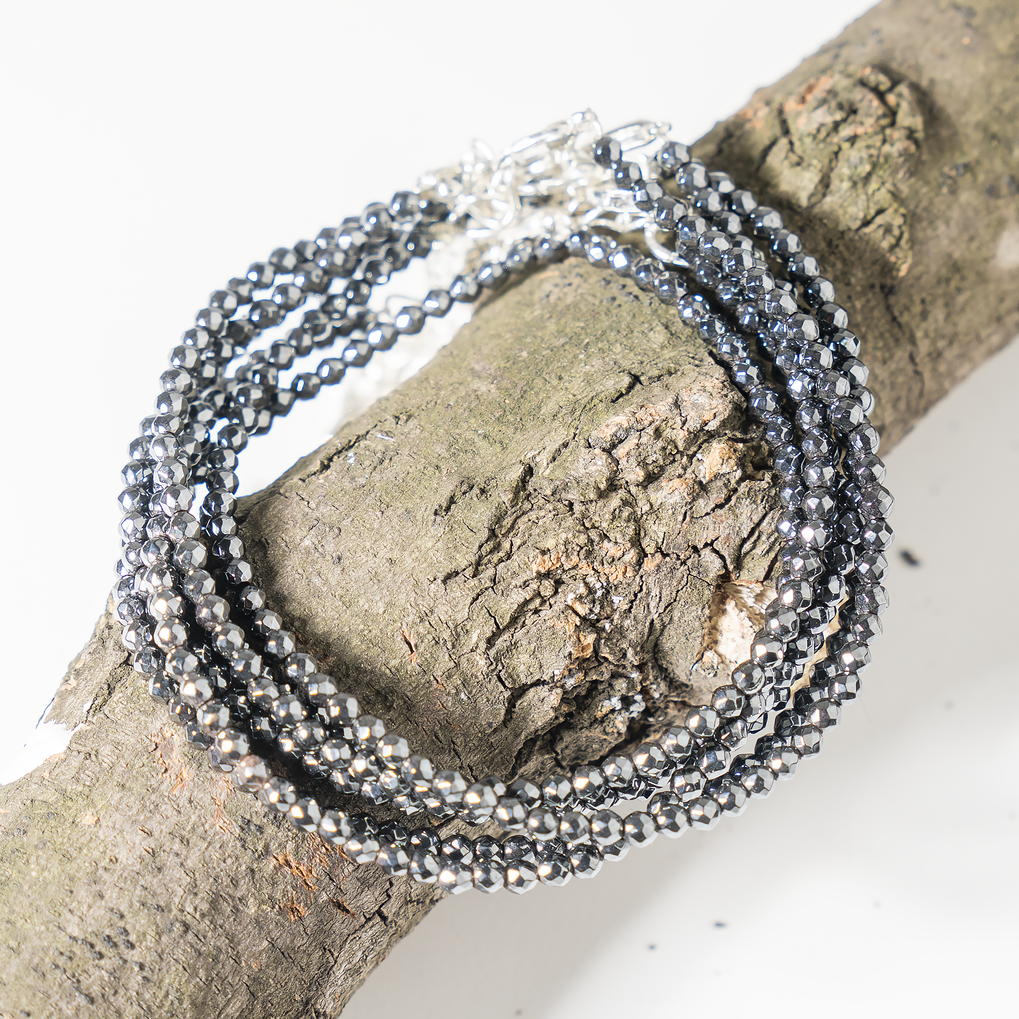 Hematite Crystal anklet for Healing, Protection &amp; Grounding – Natural  DestGlow