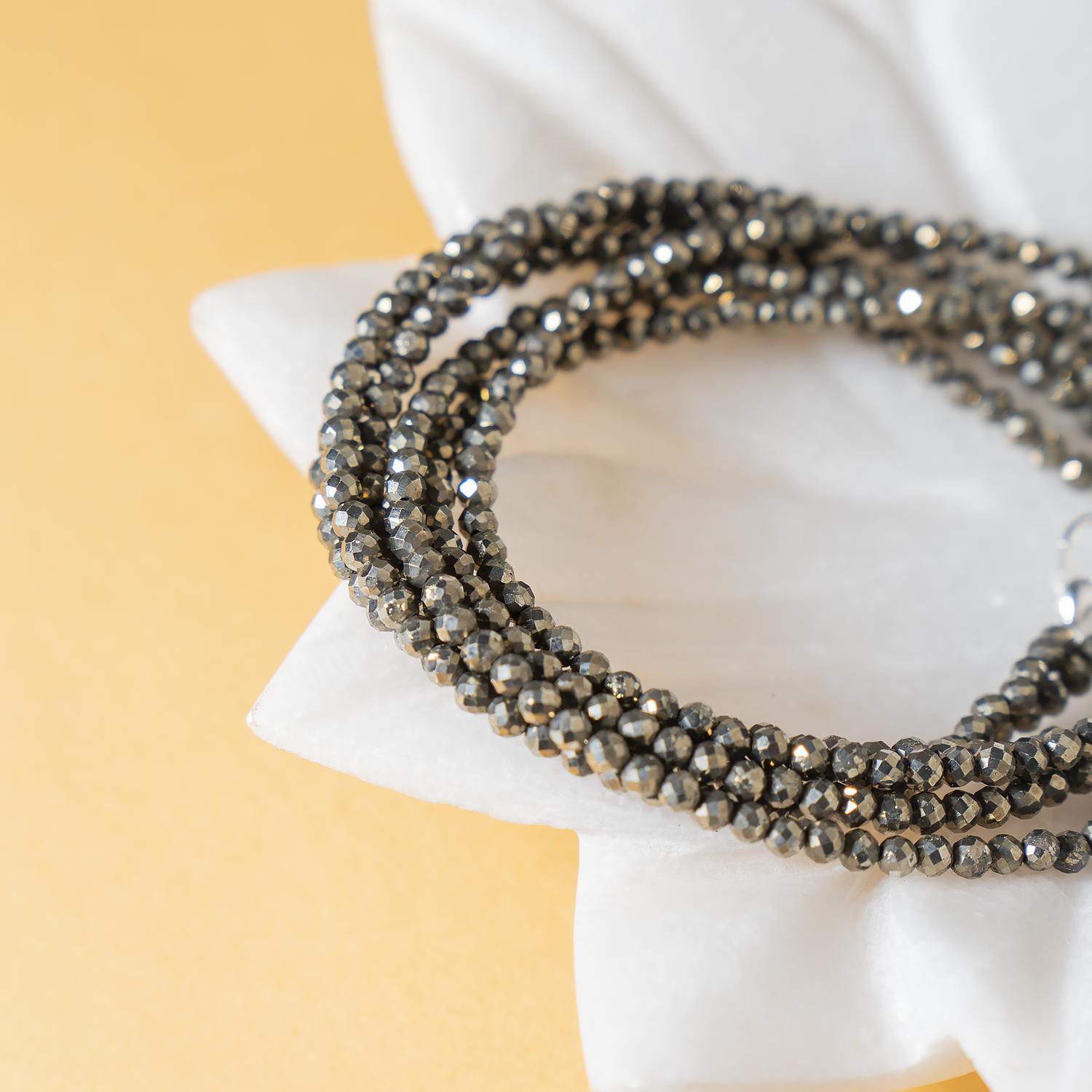 Hematite Crystal anklet for Healing, Protection &amp; Grounding – Natural  DestGlow