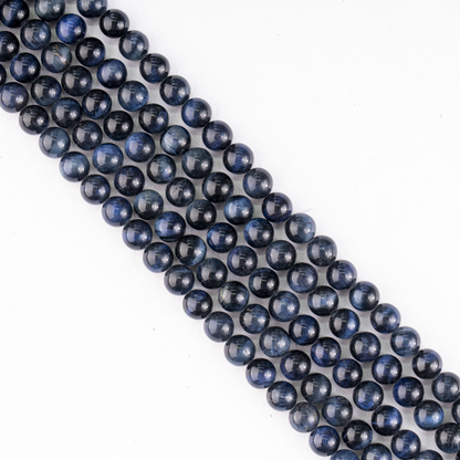 Blue Tiger Eye Beads, Natural Round Crystal Beads 6mm to 12mm  DestGlow