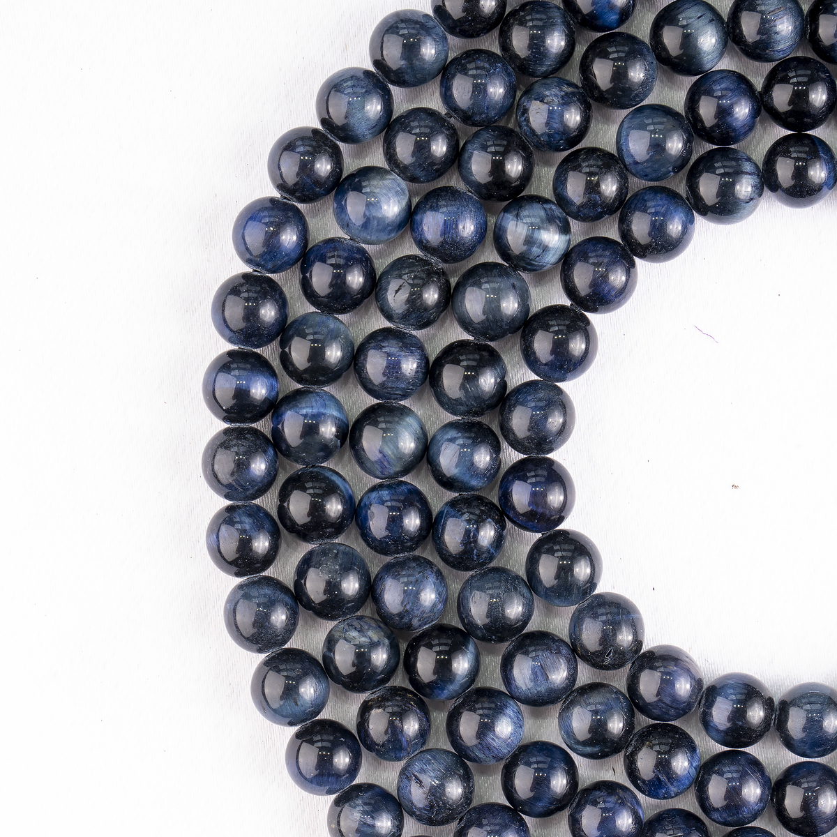 Blue Tiger Eye Beads, Natural Round Crystal Beads 6mm to 12mm  DestGlow