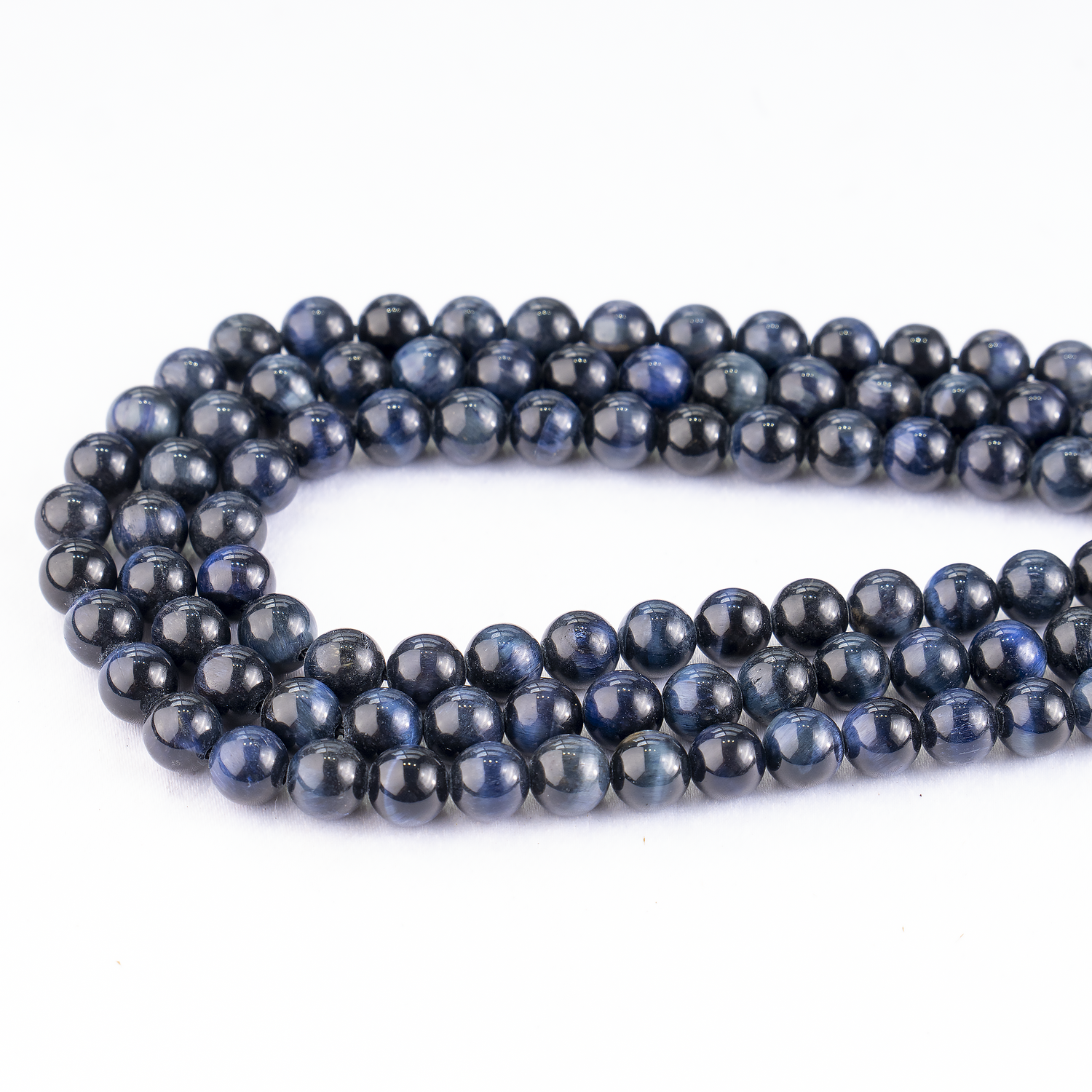 Blue Tiger Eye Beads, Natural Round Crystal Beads 6mm to 12mm  DestGlow