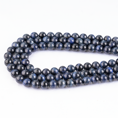Blue Tiger Eye Beads, Natural Round Crystal Beads 6mm to 12mm  DestGlow