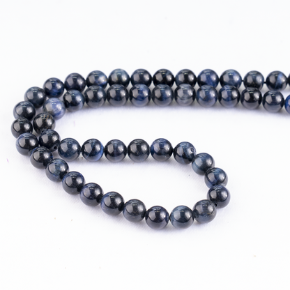 Blue Tiger Eye Beads, Natural Round Crystal Beads 6mm to 12mm  DestGlow