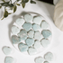 Amazonite Heart Crystal, Puffy Mini 1 Inch Pocket Crystal Heart  DestGlow