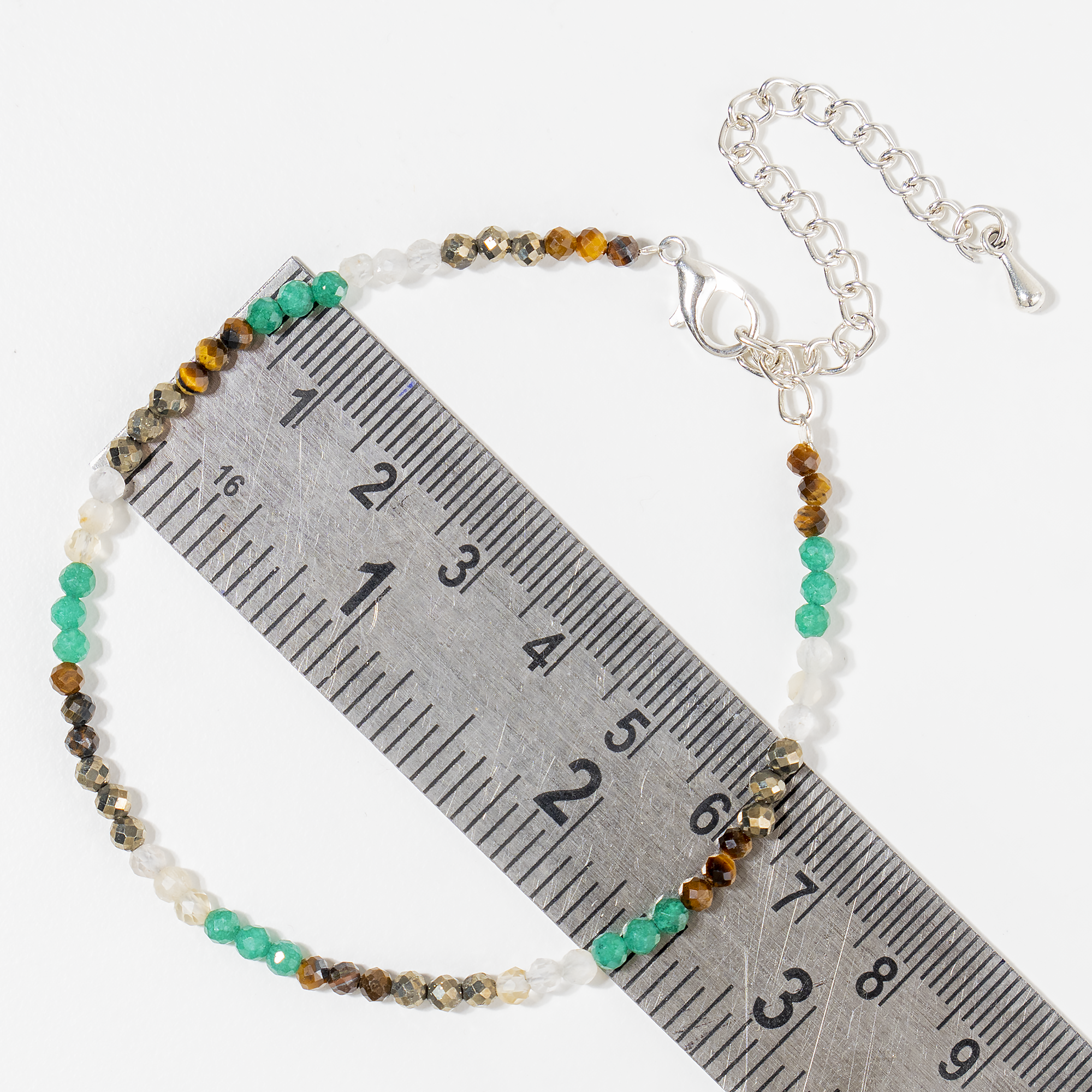 Money Magnet Crystal anklet for Healing, Protection &amp; Grounding – Natural