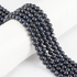 Blue Sandstone Beads, Natural Round Crystal Beads 4mm to 12mm  DestGlow