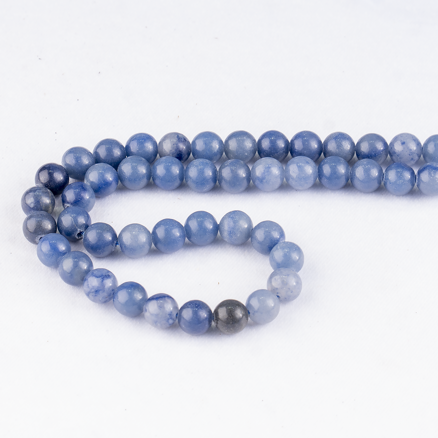Blue Aventurine Beads, Natural Round Crystal Beads 4mm to 12mm  DestGlow