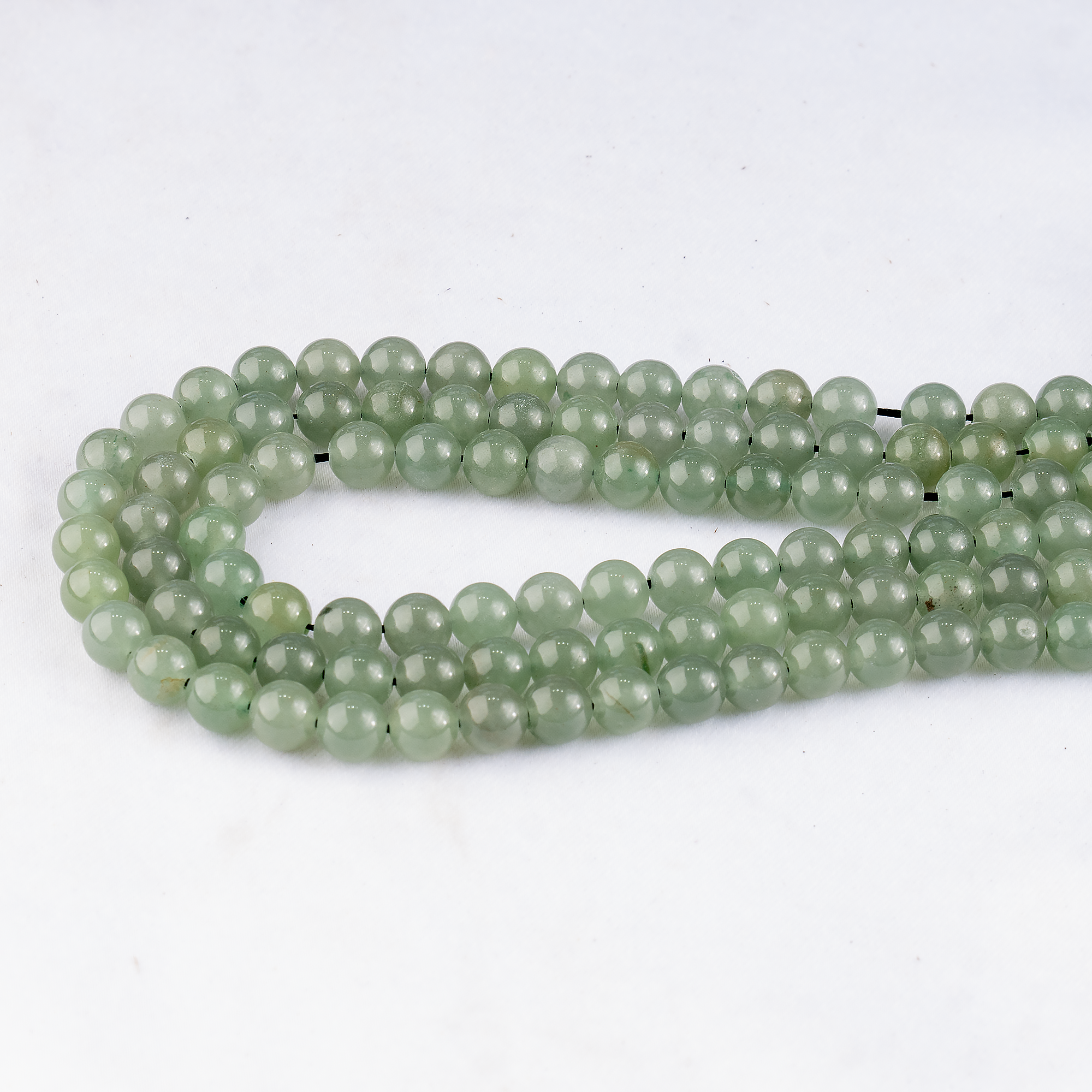 Green Aventurine Beads, Natural Round Crystal Beads 4mm to 12mm  DestGlow