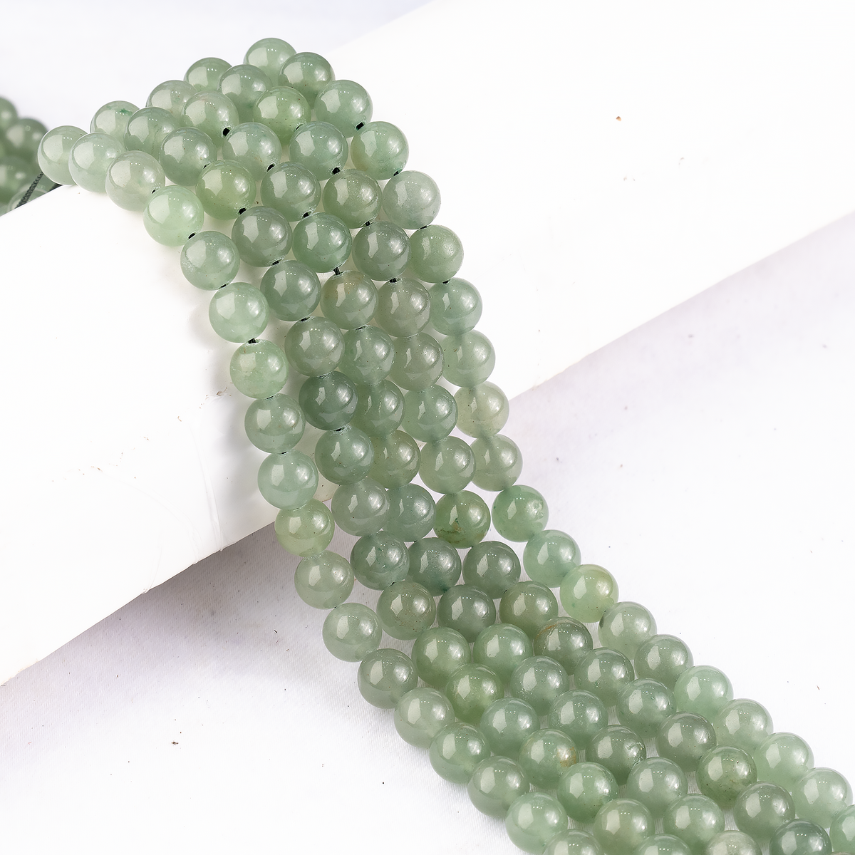 Green Aventurine Beads, Natural Round Crystal Beads 4mm to 12mm  DestGlow