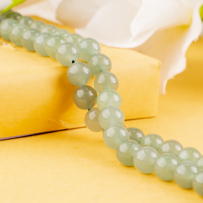 Green Aventurine Beads, Natural Round Crystal Beads 4mm to 12mm  DestGlow