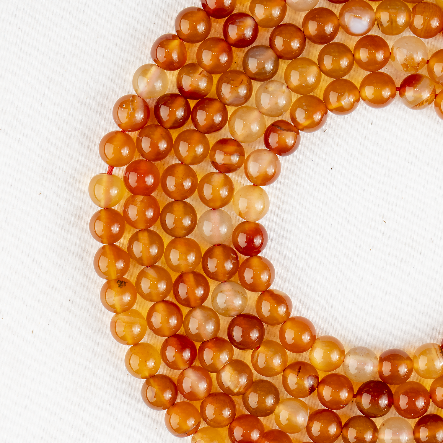 Carnelian Beads, Natural Round Crystal Beads 4mm to 12mm  DestGlow