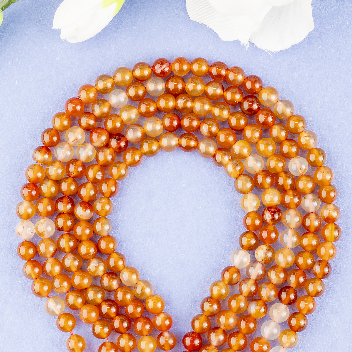 Carnelian Beads, Natural Round Crystal Beads 4mm to 12mm