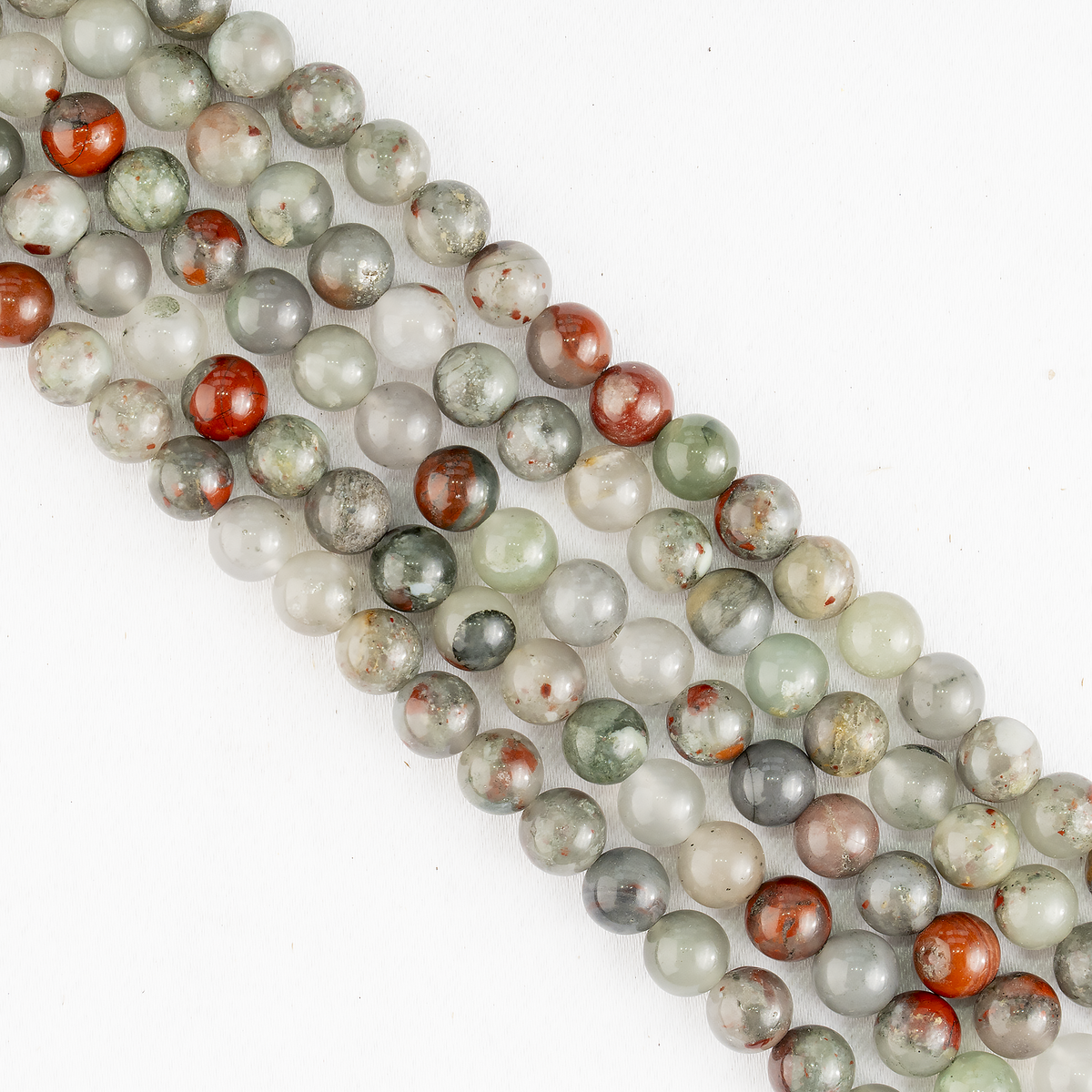 Conglomerate Beads, Natural Round Crystal Beads 4mm to 10mm  DestGlow