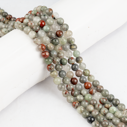Conglomerate Beads, Natural Round Crystal Beads 4mm to 10mm  DestGlow