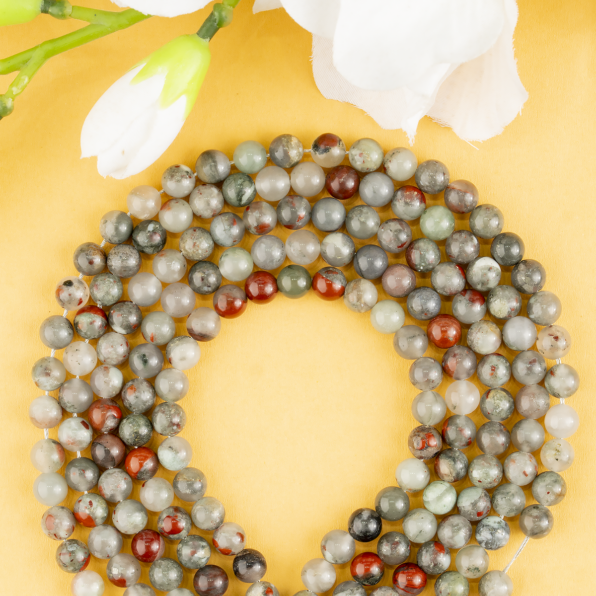 Conglomerate Beads, Natural Round Crystal Beads 4mm to 10mm  DestGlow