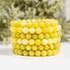 Lemon Quartz Round Beads Bracelet (Enhances Focus & Clarity ).  DestGlow