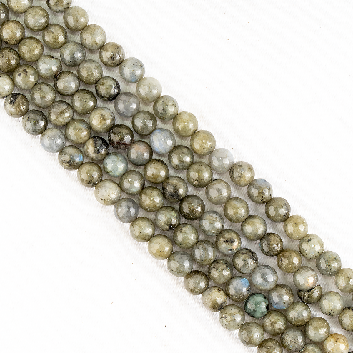 Labradorite Faceted Beads, Crystal Beads for Jewelry.  DestGlow