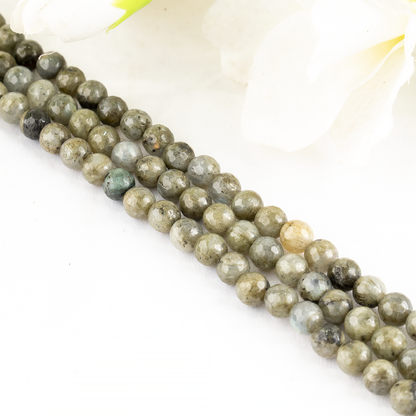 Labradorite Faceted Beads, Crystal Beads for Jewelry.  DestGlow