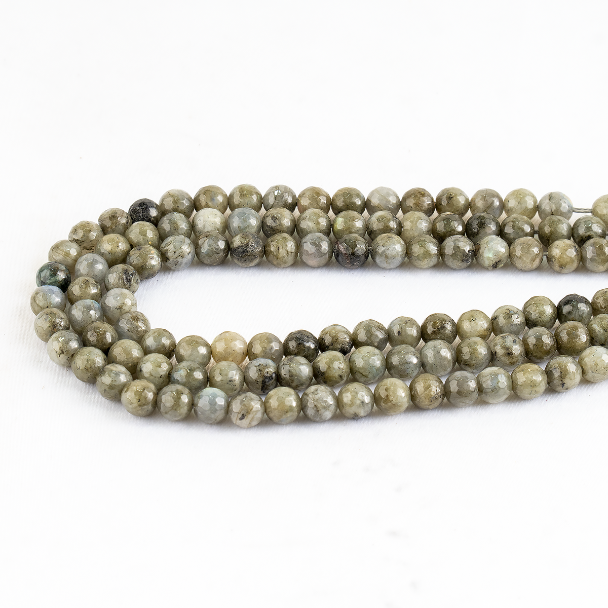 Labradorite Faceted Beads, Crystal Beads for Jewelry.  DestGlow