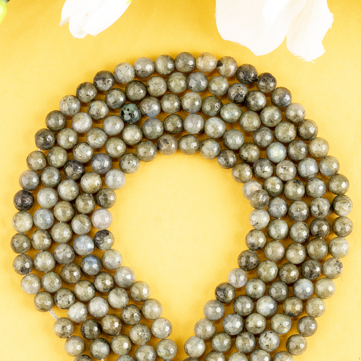 Labradorite Faceted Beads, Crystal Beads for Jewelry.  DestGlow