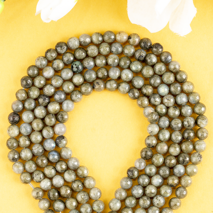 Labradorite Faceted Beads, Crystal Beads for Jewelry.  DestGlow