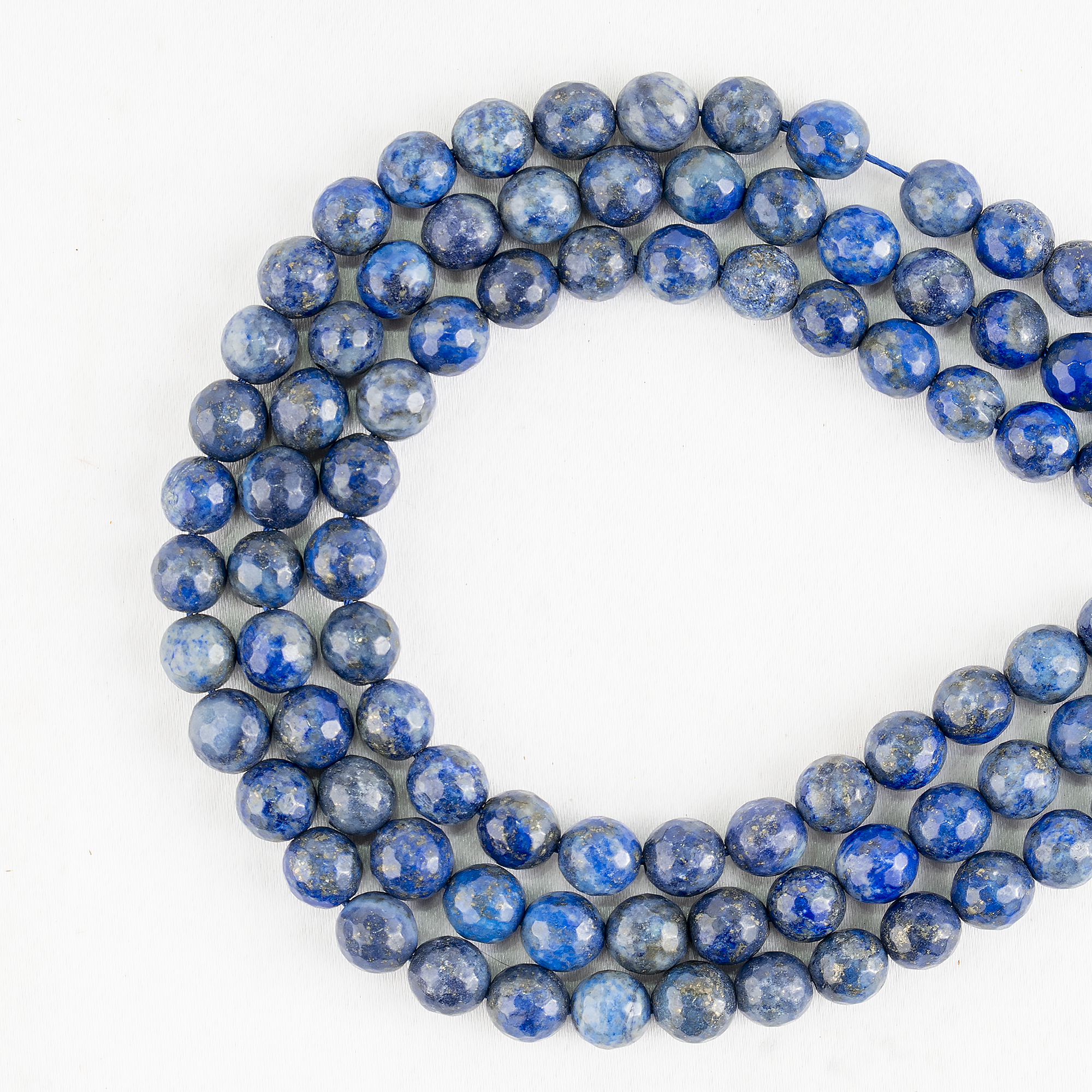 Lapis Lazuli Faceted Beads, Crystal Beads for Jewelry.  DestGlow