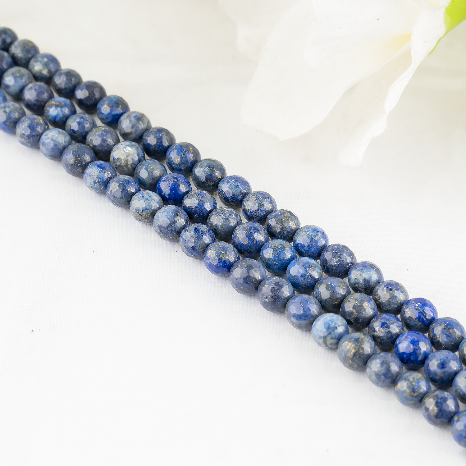Lapis Lazuli Faceted Beads, Crystal Beads for Jewelry.  DestGlow