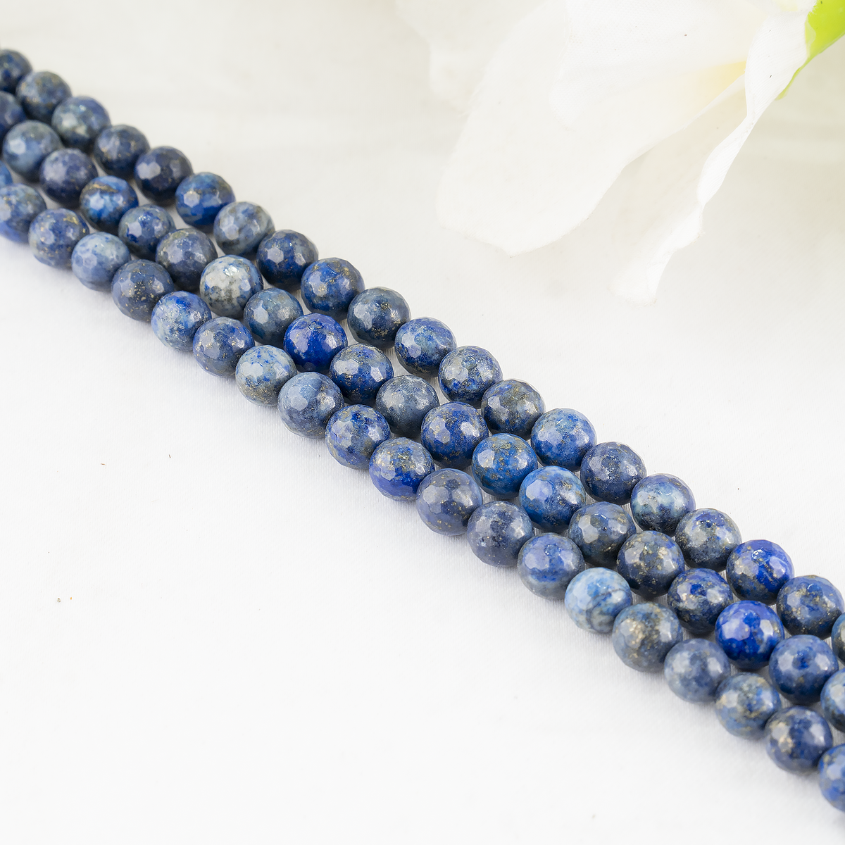 Lapis Lazuli Faceted Beads, Crystal Beads for Jewelry.  DestGlow