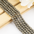 Pyrite Faceted Beads, Crystal Beads for Jewelry.  DestGlow
