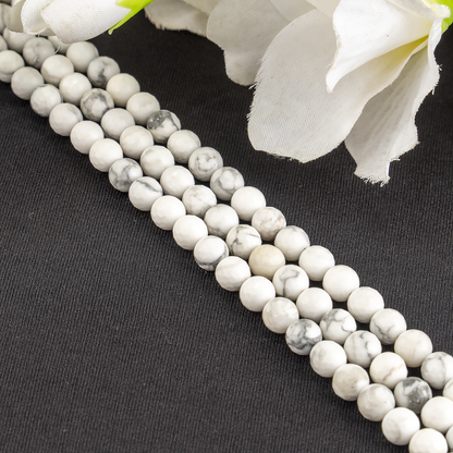 Howlite Faceted Beads, Crystal Beads for Jewelry  DestGlow