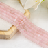 Rondelle Beads | Rose Quartz | Crystal Beads for Jewelry  DestGlow