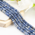 Sodalite Rondelle Beads, Crystal Beads for Jewelry.  DestGlow