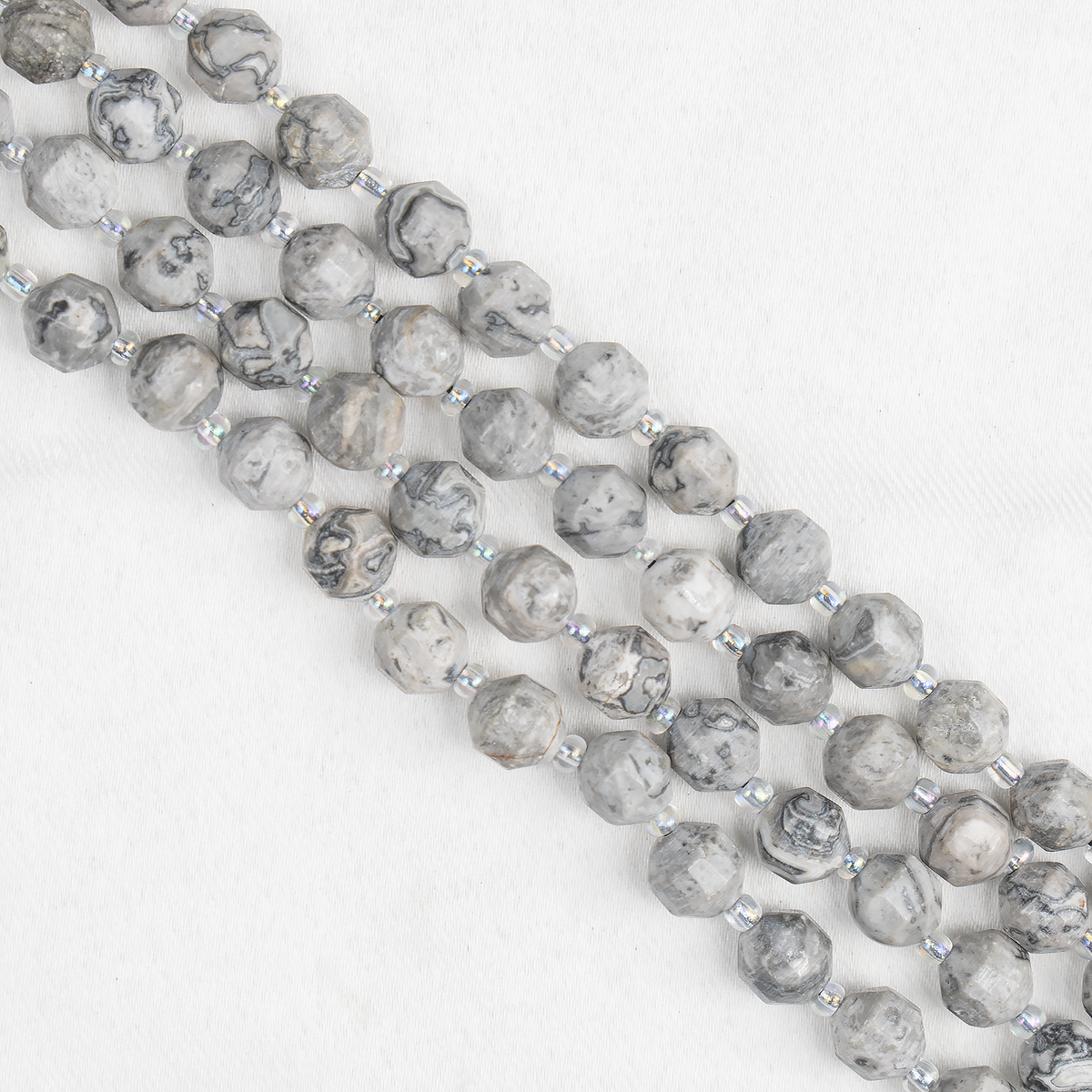 MAP Faceted Prism Cut Beads For Jewelry Making  DestGlow