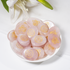 Rose Quartz Zibu Stones, Zibu Crystals Success Zibu Coins.  DestGlow