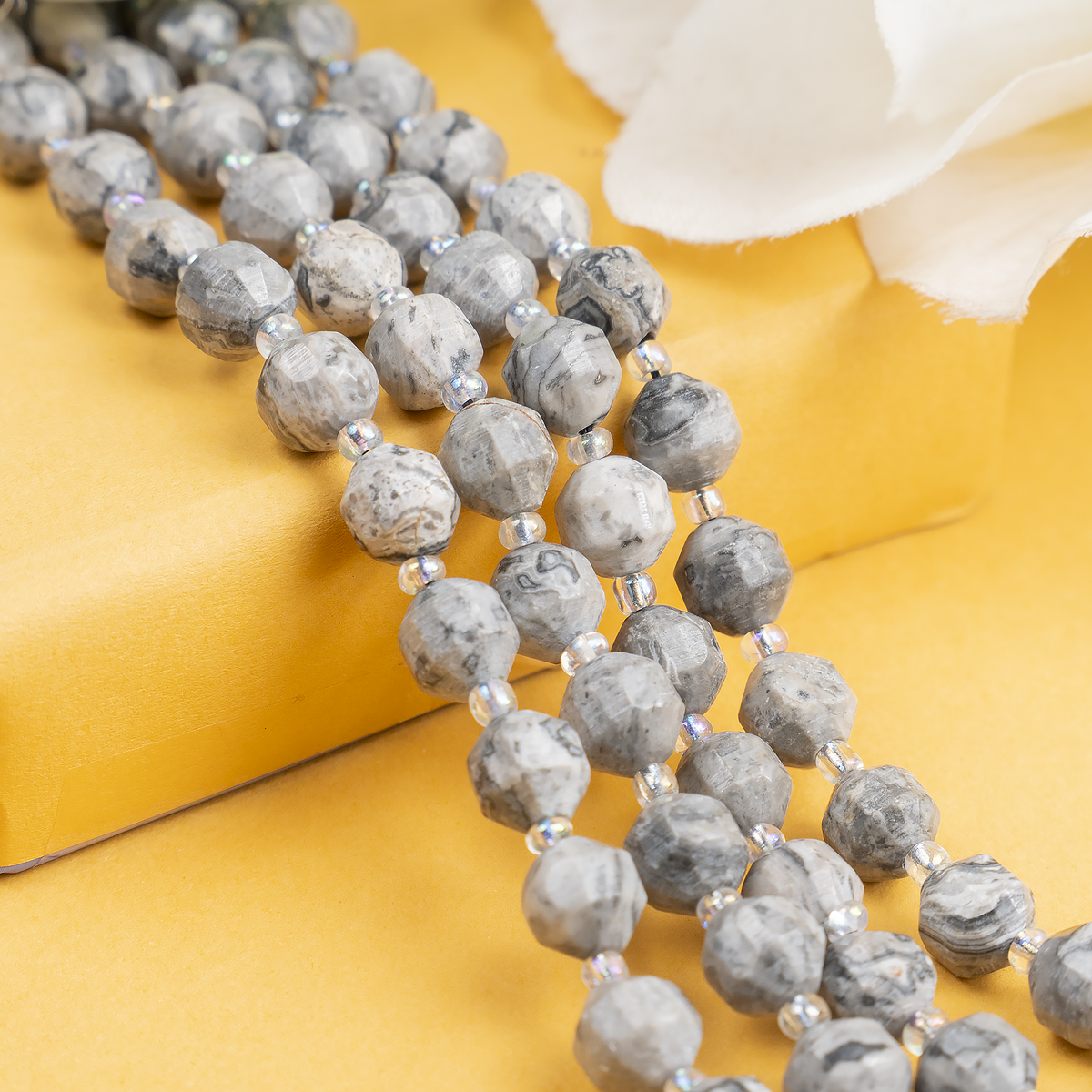 MAP Faceted Prism Cut Beads For Jewelry Making