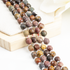 Multi Picasso Jasper Faceted Prism Cut Beads For Jewelry Making  DestGlow