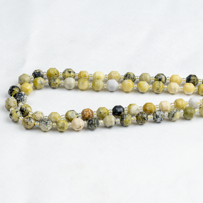 Serpentine Faceted Prism Cut Beads For Jewelry Making