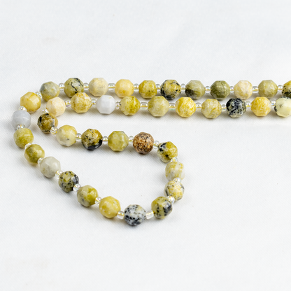 Serpentine Faceted Prism Cut Beads For Jewelry Making