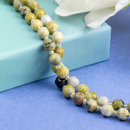 Serpentine Faceted Prism Cut Beads For Jewelry Making