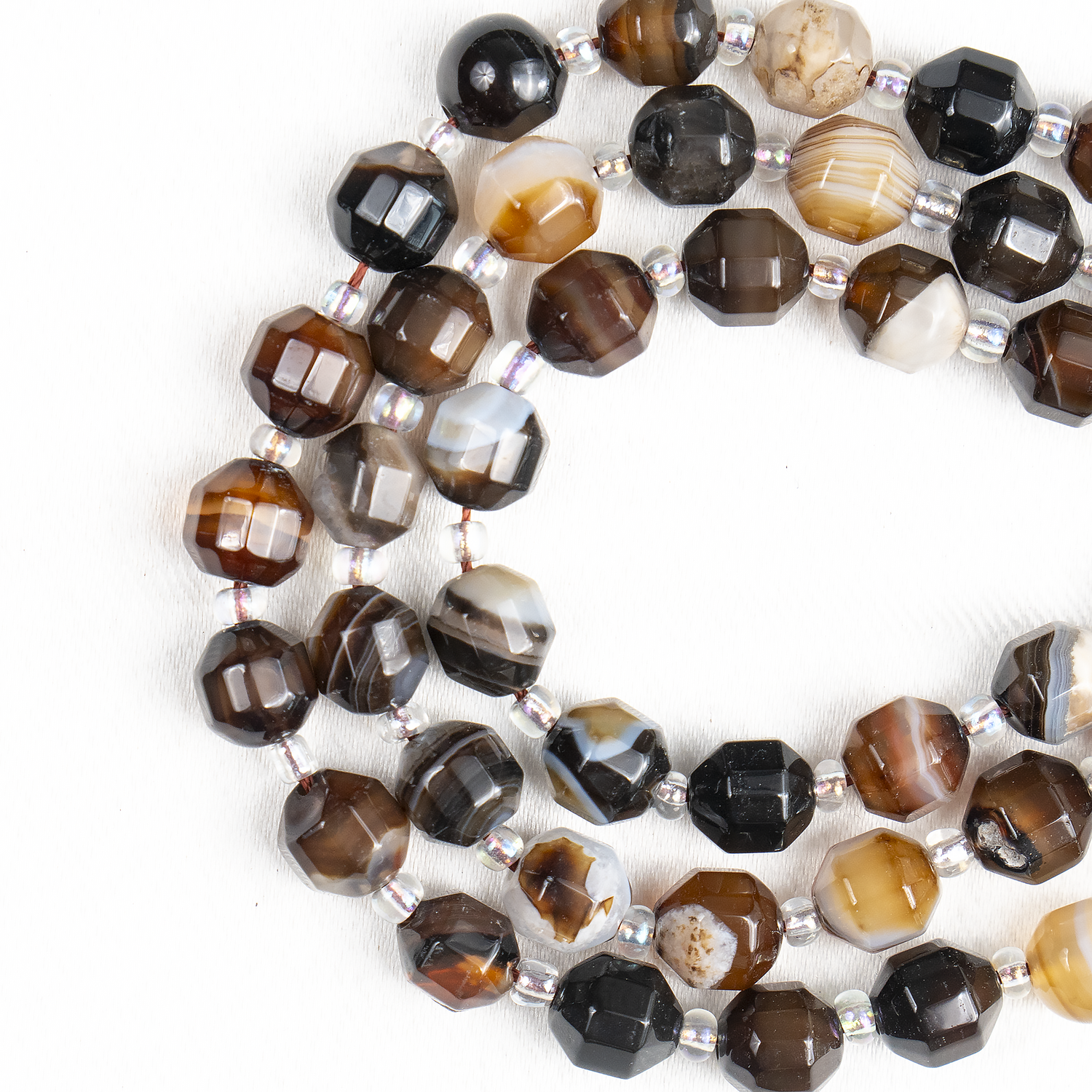 Black Sulemani Faceted Prism Cut Beads – For Jewelry Making