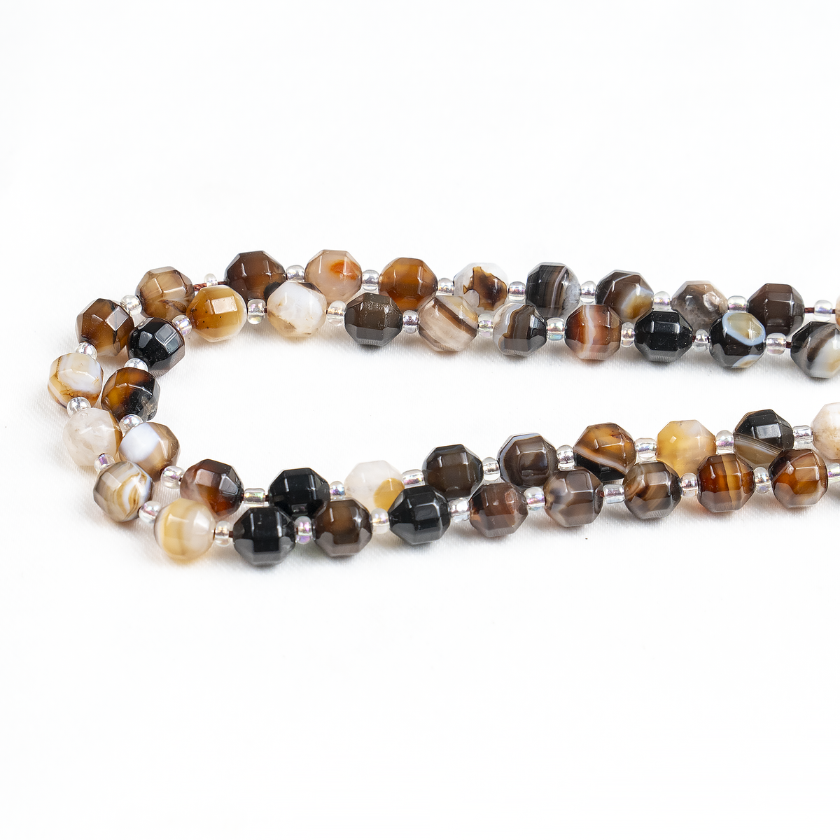 Black Sulemani Faceted Prism Cut Beads – For Jewelry Making
